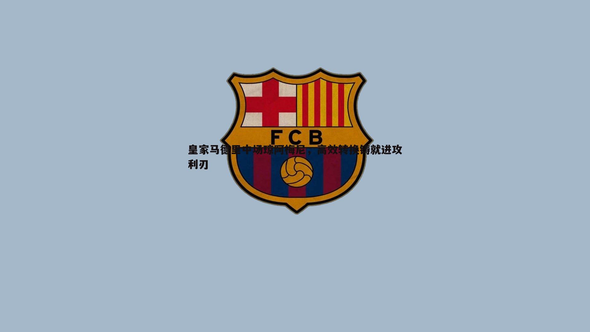 皇家马德里中场琼阿梅尼,高效转换铸就进攻利刃